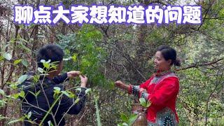 娜姐和大家聊聊天，雨锅说句甜言蜜语还脸红，夫妻俩上山还是收获满满