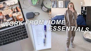 WORK FROM HOME ESSENTIALS: everything you need to work from home successfully