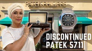 Unearth this DISCONTINUED Patek Philippe Nautilus 5711 Luxury Watch!