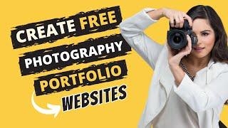 How to Make a Photography Portfolio Website for Free