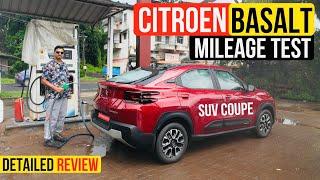 2024 Citroen Basalt SUV (Tata Curvv Rival) Mileage Test & Review - Priced From Rs. 7.99 Lakh