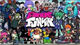 Friday Night Funkin' ALL CHARACTER NAMES | FNF All Characters NEW VERSION