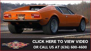 1973 DeTomaso Pantera (SOLD)