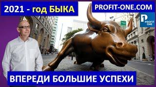 2021 - ГОД БЫКА! | 2021 - год инвестиций и трейдинга!