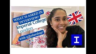 Interview for IMPERIAL COLLEGE LONDON | MiM | (got offer + SCHOLARSHIP)