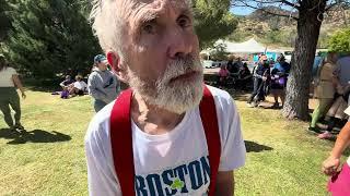 Man from Massachusetts ran the Bisbee 1000 without shoes.