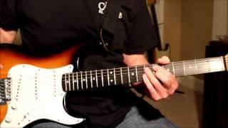 Stevie Ray Vaughan Style Guitar Lick Lesson Including a Trill