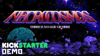 Necrocosmos Kickstarter Demo - Blast Aliens w/ DNA Gun (Chupacabra First Looks)