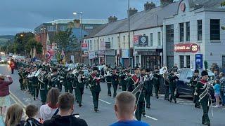 The Band, Bugles and Pipes of the Royal Irish Regiment Newtownards Veterans Parade