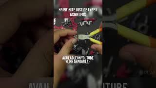 HG Infinite Justice Gundam Type 2 ASMR LEGS speed build #gundambuilder #gundam