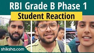 RBI Grade B Phase 1 Exam Analysis 2024: Check Difficulty Level