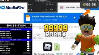 ROBLOX APK MOD MENU ROBUX INFINITOS ATUALIZADO 2024 + TUTORIAL DE INSTALAÇÃO