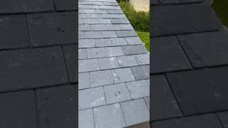 Slate is so satisfying to look at #roofing #slater #slate #slating #rooftop #roofer #building #sub