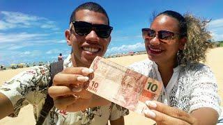 O que COMER com 10 REAIS na ORLA de JOÃO PESSOA