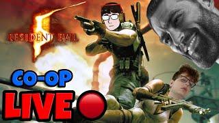 The Evan Duo Plays Resident Evil 5 Co-Op - Featuring Evan Agredano - Part 1.5 (Live)