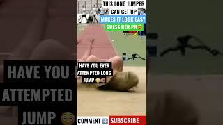 SHE CAN OUT JUMP BOYS  | INSANE HOPS  | #shorts #track #sports #olympics #fyp