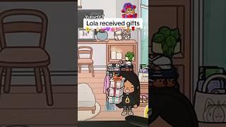 Lola received gifts  the song   #tocaboca #aesthetic