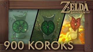 Zelda Breath of the Wild - All 900 Korok Seed Locations