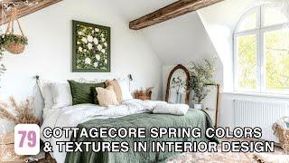 Cottagecore Spring Colors & Secret Textures in Interior Design for a Cozy, Warm Home