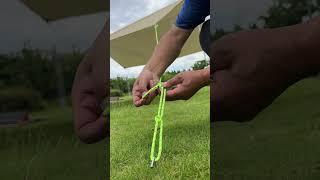 The NEW Camping Knot ️ - Simple but Works Great!! #knottying