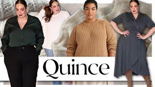 BUDGET FRIENDLY LUXURY? 🫣 Quince Clothing Review | Try On Haul