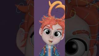 Facial rig in Maya #3d #maya #emotional #emotions #reel