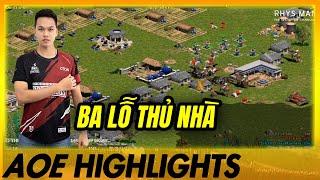 Chỉ là Cung A 3 Lỗ - Chim Sẻ Đi Nắng vẫn THỦ NHÀ KINH ĐIỂN | AoE Highlights #aoe