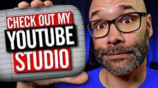 Home YouTube Studio Tour and Setup