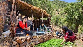 A Beautiful Day in Nomad Nature | Iran village life | Iran Nomadic Life