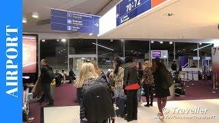 DEPARTURE FROM PARIS CHARLES DE GAULLE Airport Terminal 1 - Check-in to Boarding Gate