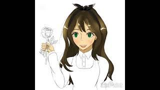Drawing my OC in Ghibli style instead of using AI #digitalart #ytshorts  #ghibli #relatable #trend