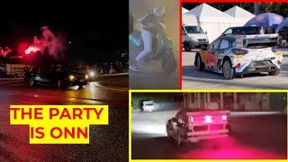  Rally Legend 2024 | NIGHT PARTY DRIFT & Testing & Service Park | Highlights