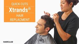 What is Xtrands hair replacement solution for men & women