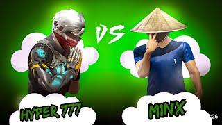 Hyper 777 Vs M1nx Insane battle | @Hyper777_official