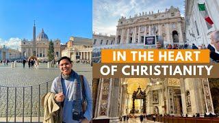 A DAY IN VATICAN TRAVEL VLOG | FIRST IMPRESSIONS