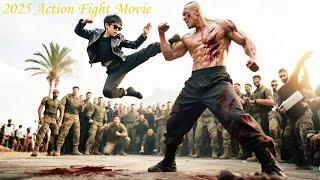 2025 Action Fight Movie: A lad is highly skilled, taking down all powerful gang enemies one by one!