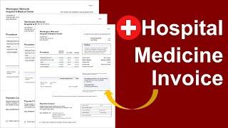 Excel Hospital Work  | Medicine Bill Invoice in Excel | Advanced Excel #data_entry_in_excel