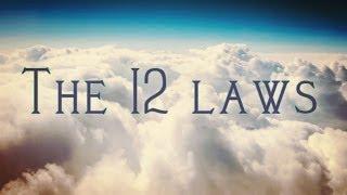 The 12 Universal Laws That Governs Our Lives! (Create Your Life!)