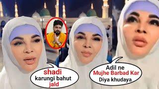 Adil Khan Durrani Ex Wife Rakhi Sawant Performed Second Umrah Makka and Madina