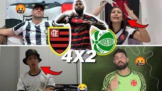 REAÇÕES DOS RIVAIS A GOLEADA DO MENGÃO- FLAMENGO 4X2 JUVENTUDE- BRASILEIRÃO 2024- VAMOS RIR KKKKK