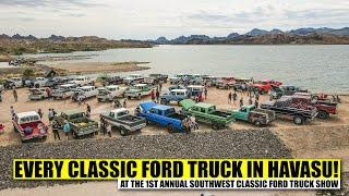 All The Trucks @ The Southwest Classic Ford Truck Show 2024! Full Recap!