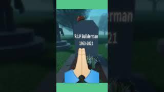 Rip buildman in roblox