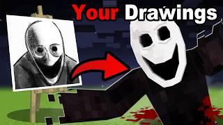 I Turned YOUR Drawings Into MINECRAFT Mobs