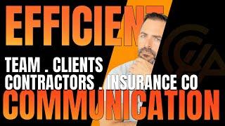 Mastering Efficient Communication: Tools and Techniques for Public Adjusters | Commercial Claim Show