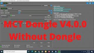 MCT Dongle V4 0 0 Without Dongle Vivo Oppo Realme Pattern Remove Tool Mi Account Bypass Frp Solution