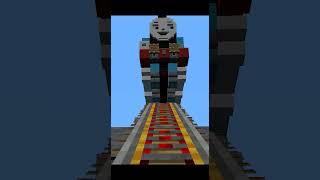 Thomas the Tank Engine vs Ramp in Minecraft#shorts