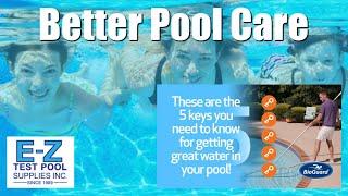 5 Keys to Better Swimming Pool Care