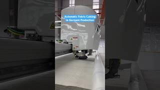 Automatic Fabric Cutting Machine for Bulk Volume | Garment Factory Action