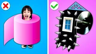 Wednesday Addams Is Buying A Tiny House - Smart Hacks, Funny Relatable Situations