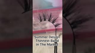 Wholesale Thinnest Band Faux Mink Lashes In Market Eyelash Vendors Wholesale Private Label Set Boxes